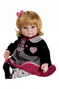 Кукла - Клеточка и сердечки, 48 см (Adora inc, 21058A_md)